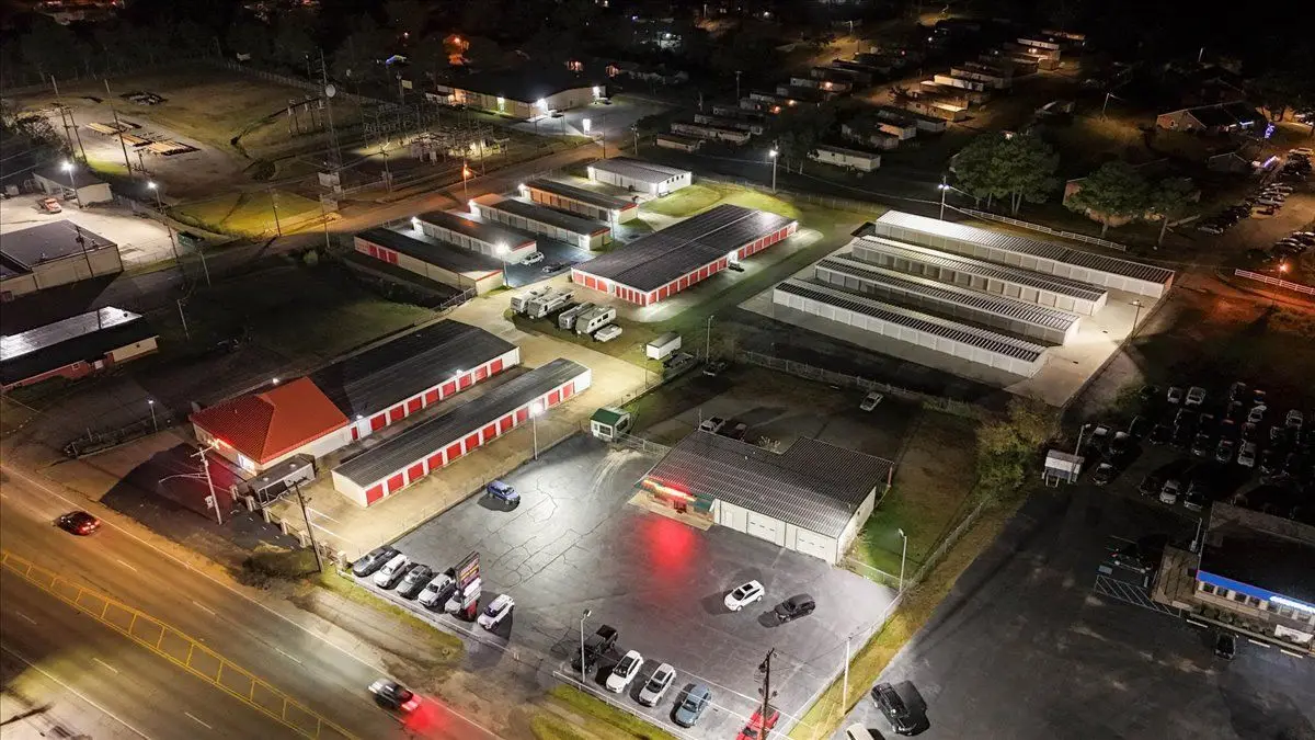 U-Lock-It facility at night