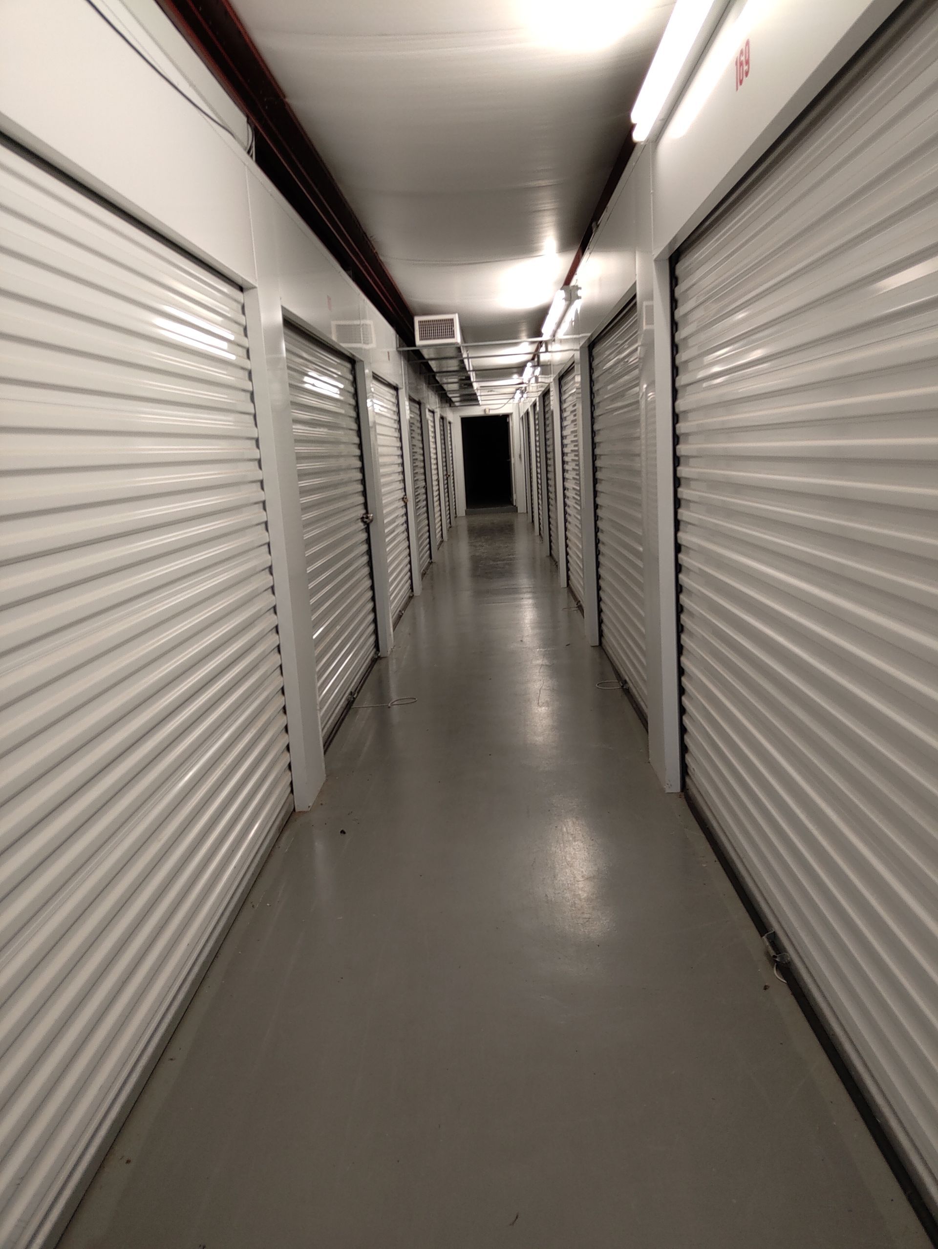 Interior of U-Lock-It storage units